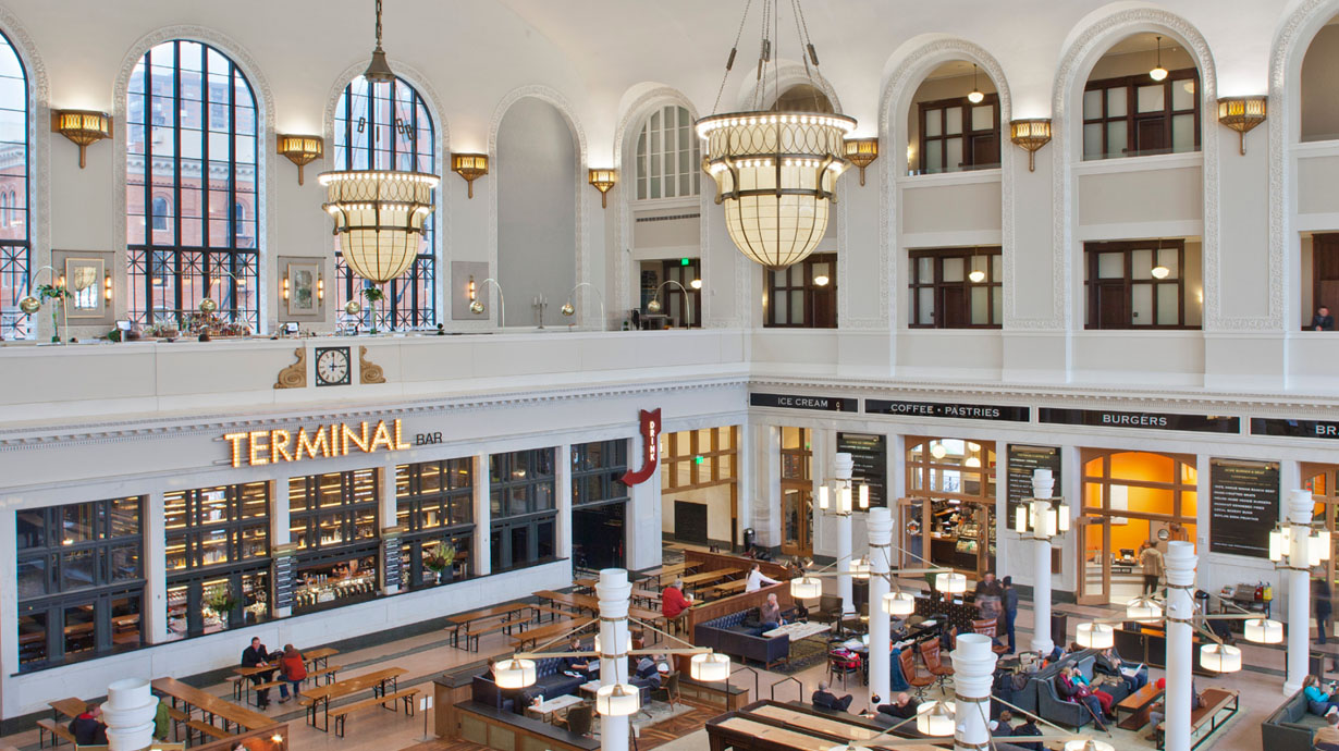 Terminal Bar at The Crawford Hotel Lobby