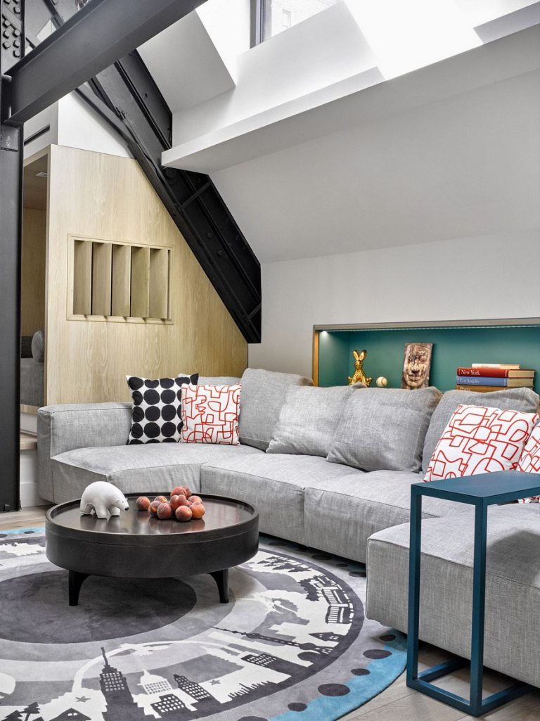 Manhattan Downtown Abbey Small Duplex Penthouse Apartment iDesignArch