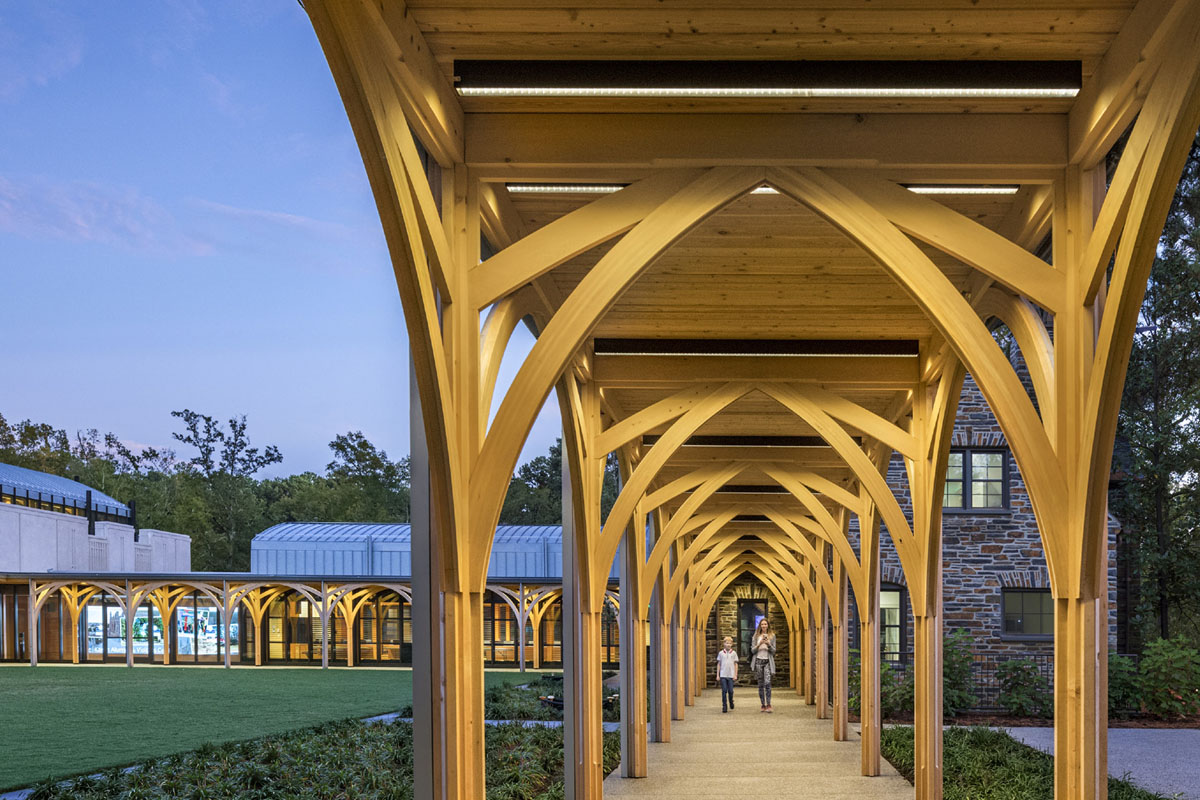 Gothic Style Wood Arches