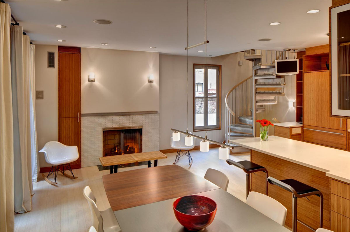 East Village Carriage House With Modernist Interiors | iDesignArch