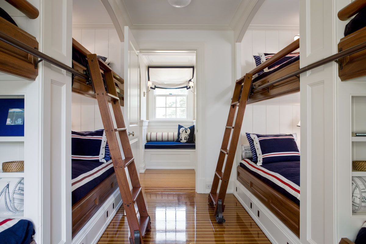 Nautical Style Bunk Bedroom