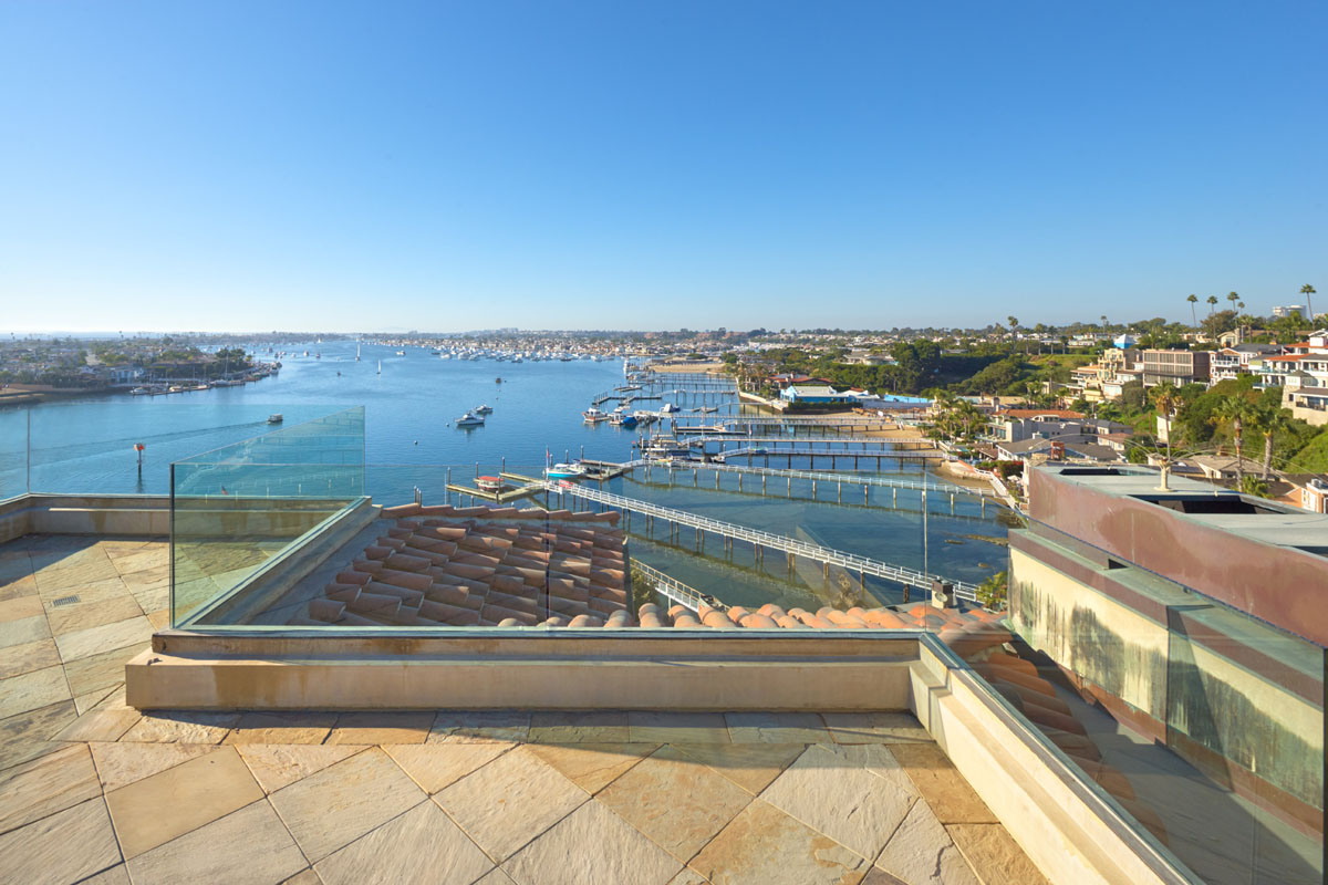 Roof Deck with Harbor View