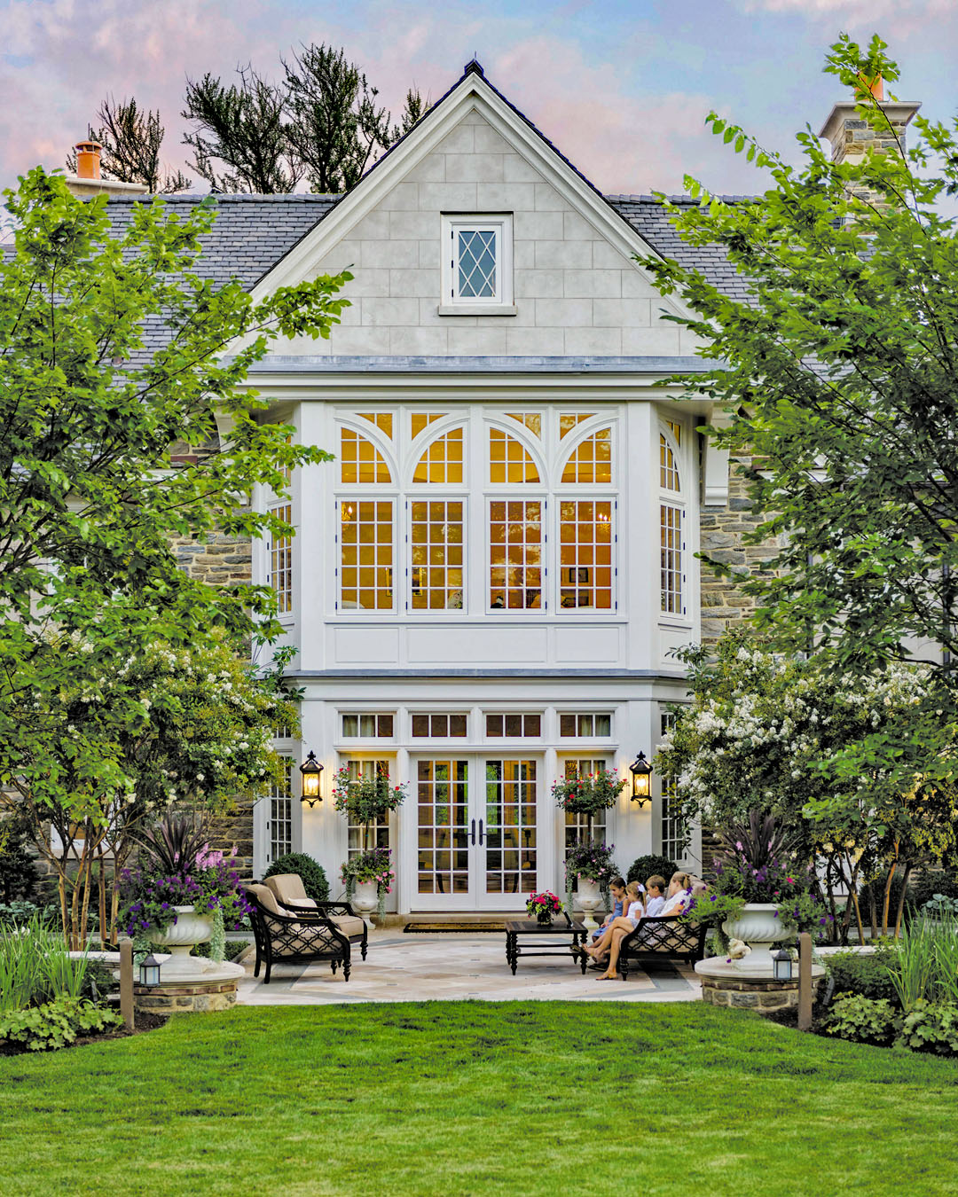 Timeless Classic Elegant Grand Home Patio