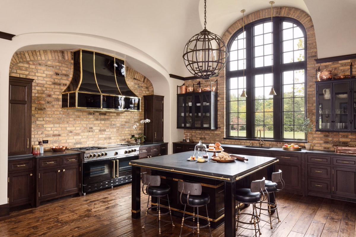 French Norman Traditional Country Kitchen