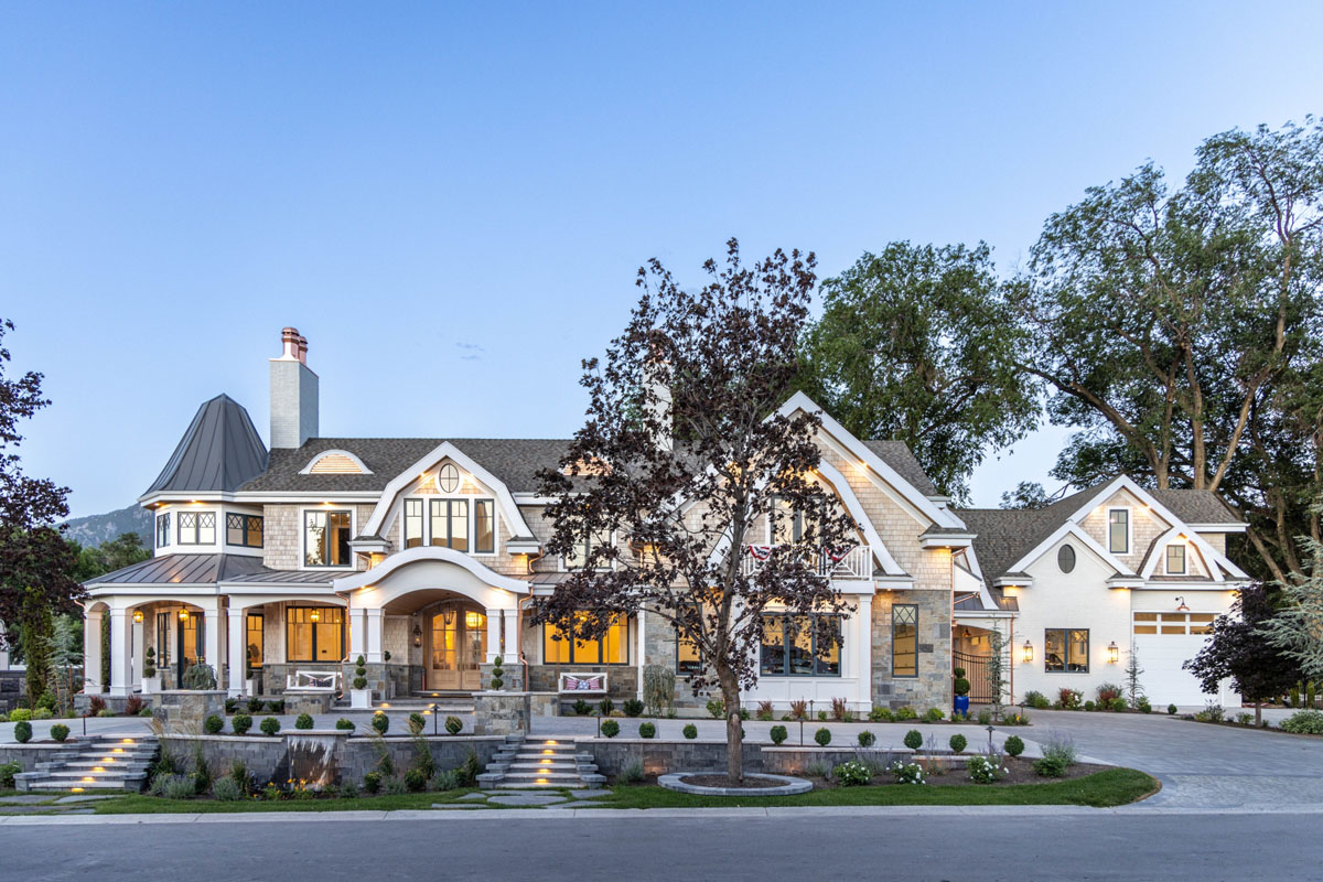 Gambrel Roofs and Turret