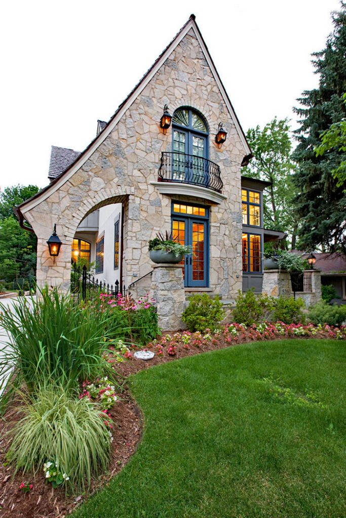 Transitional Eclectic English Country Cottage Style Home