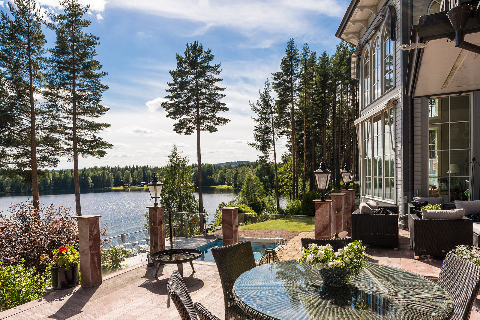 House by the River in Sweden