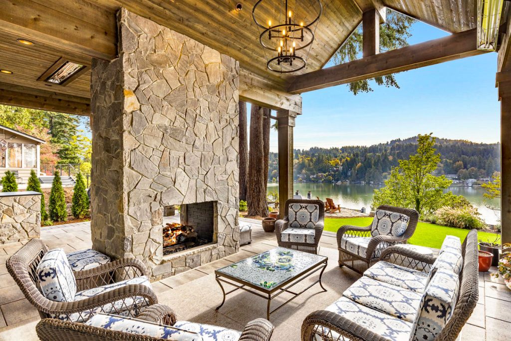 The Ultimate Private Lakeside Paradise on Oswego Lake
