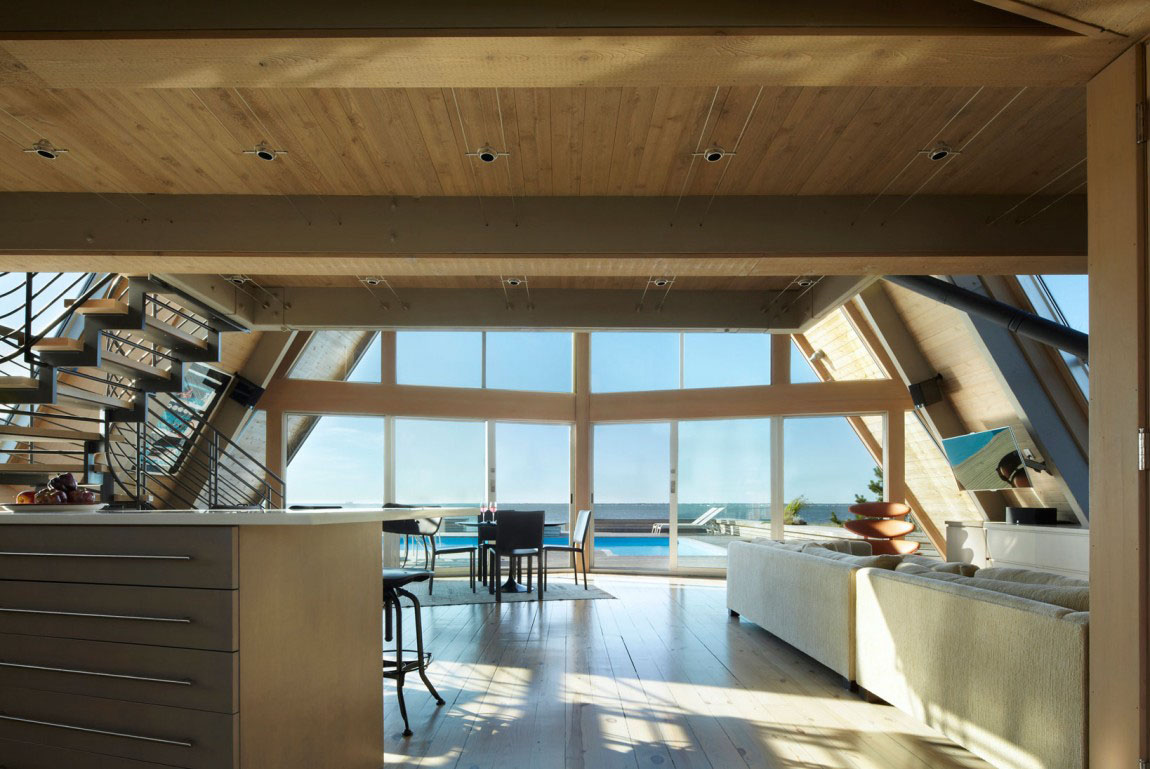 Three Storey A Frame Vacation Beach House iDesignArch Three Storey A Frame Vacation Beach House iDesignArch
