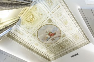 Mezzo Fresco Painted Ceiling