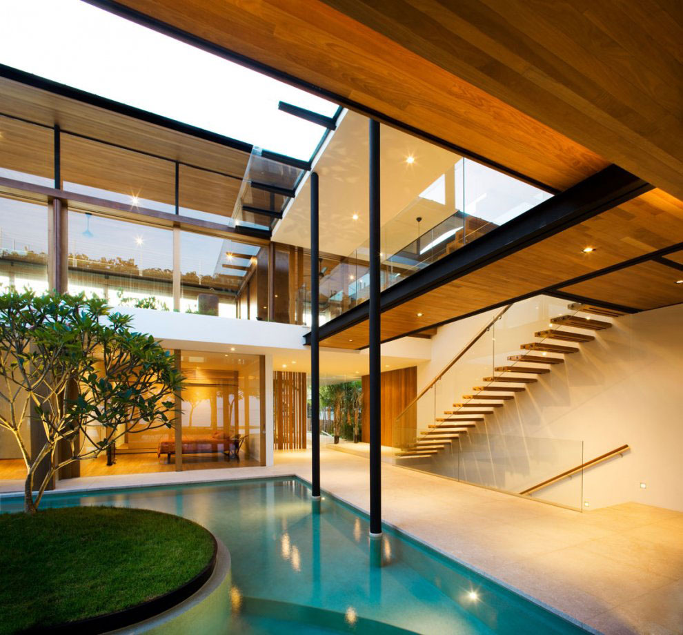 Environmentally Friendly Modern Tropical House In Environmentally Friendly Modern Tropical House In
