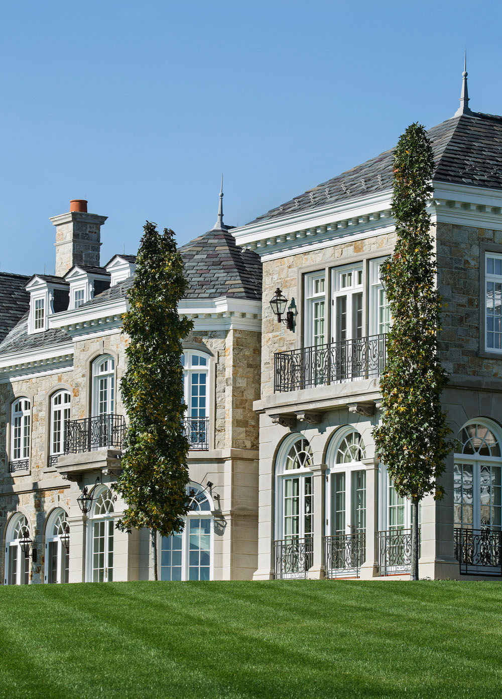 French Country Meets Georgian Architecture