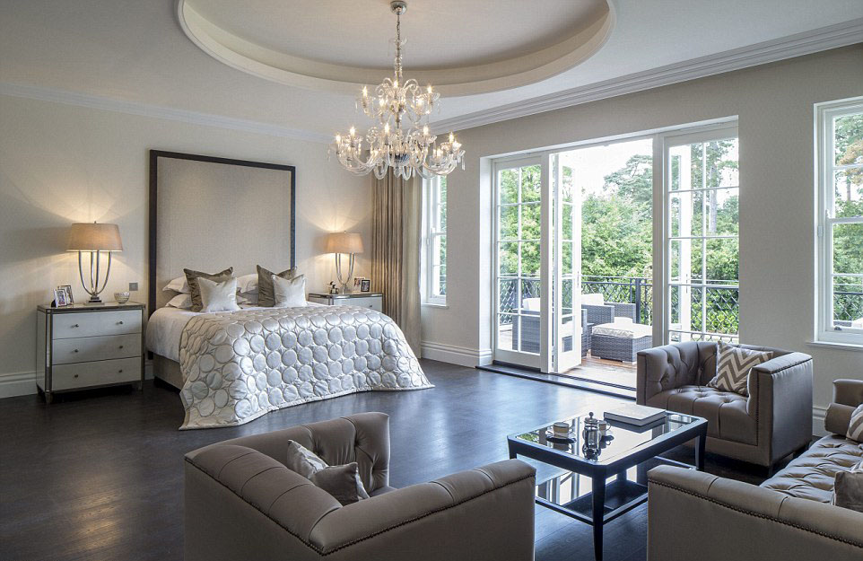 Luxury Contemporary Master Bedroom