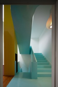 Turquoise Stairs