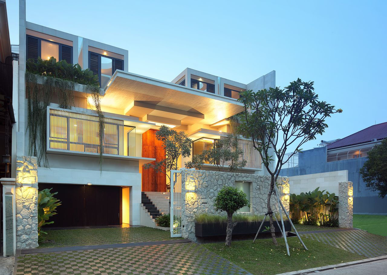 Luxury Garden House In Jakarta iDesignArch Interior 