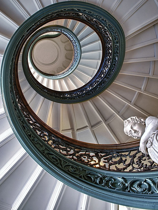 Cast Iron Spiral Staircase