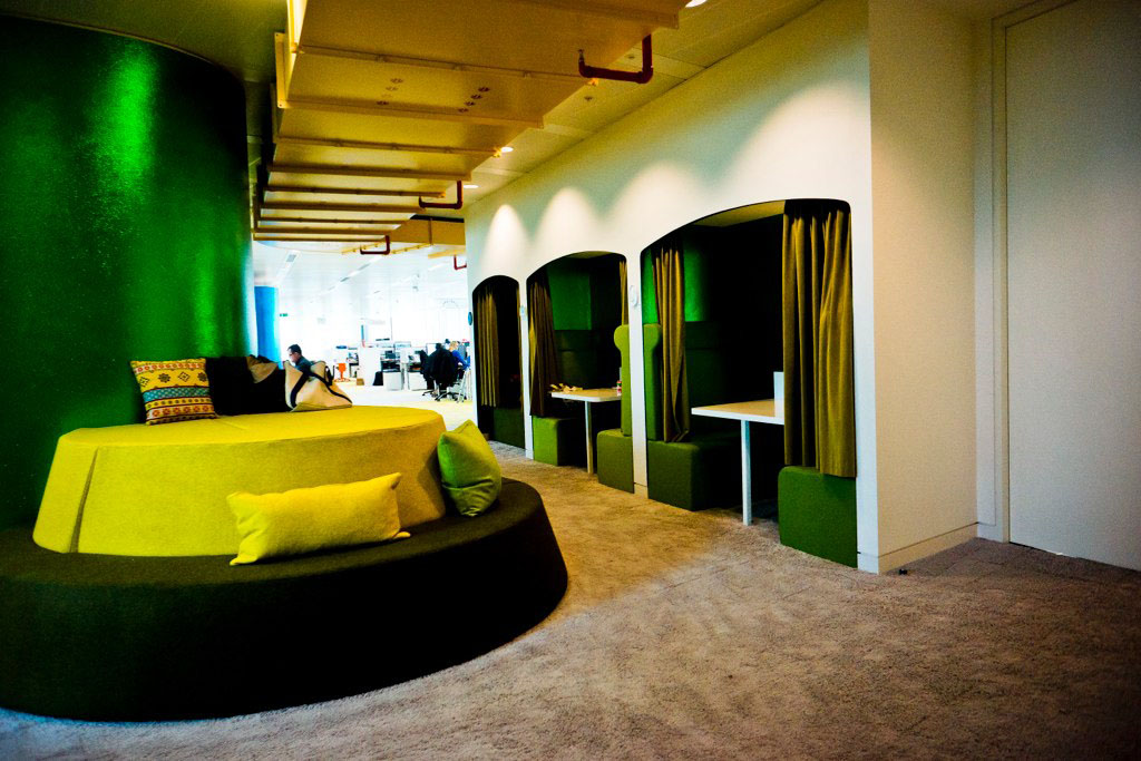 Inside The Quirky Google London Office | iDesignArch | Interior Design ...