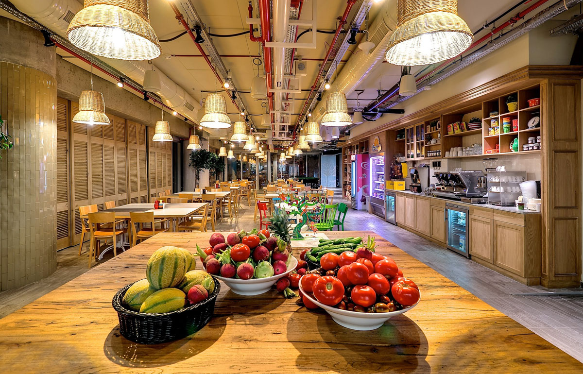 Google Office Restaurant 
