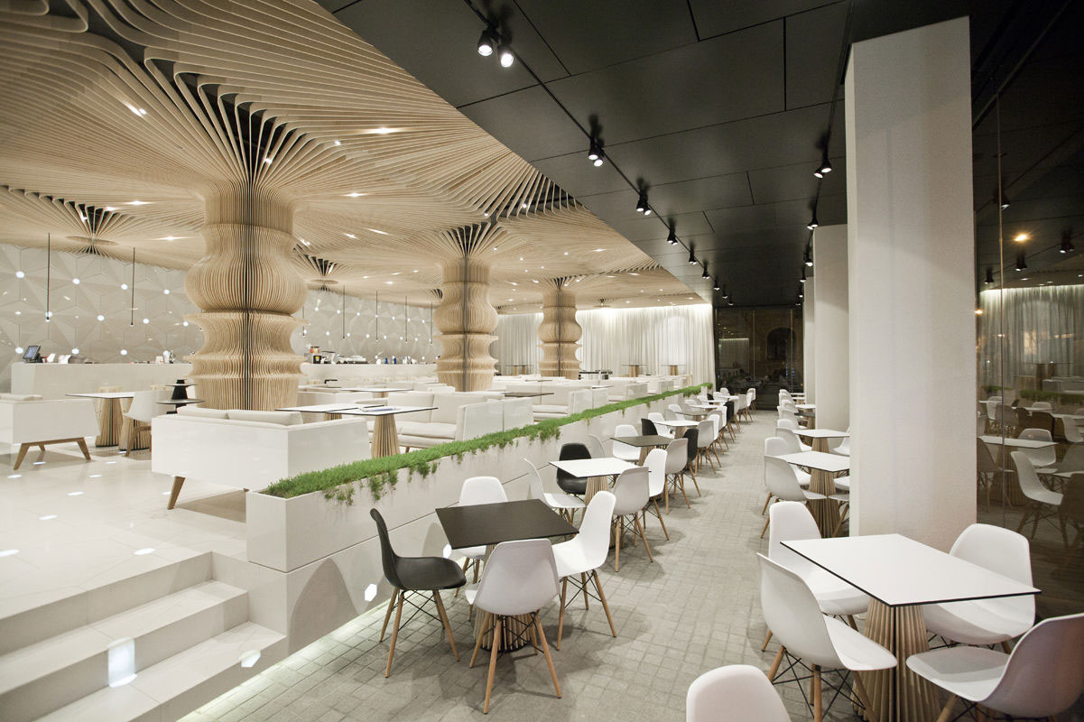 Graffiti Cafe's Stunning Restaurant Interior Design | iDesignArch
