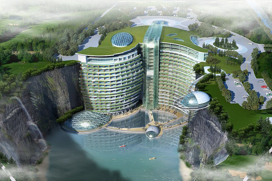10 Incredible buildings that will leave you with your mouth open Shimao Wonderland Intercontinental, China
