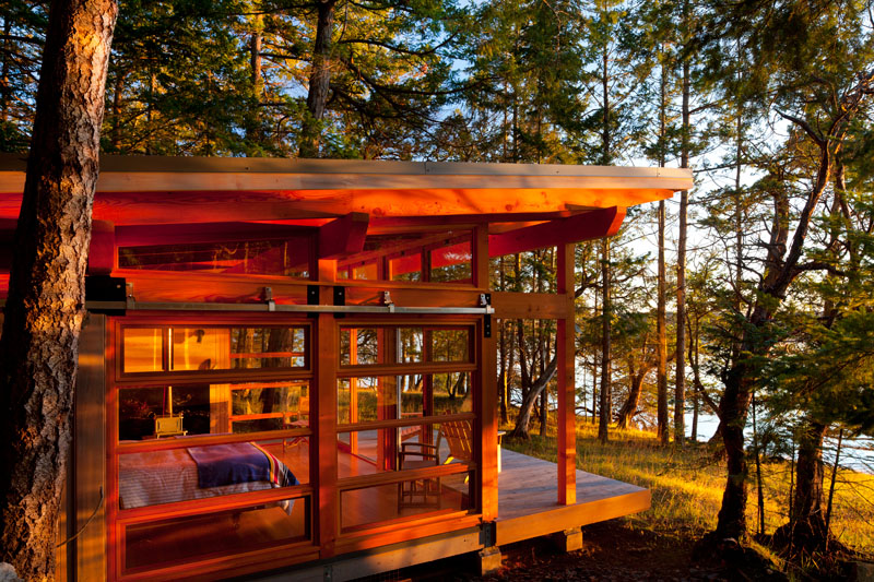 Island Cabin with Ocean View