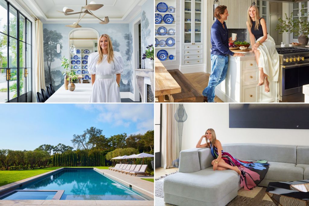 Inside Paltrow’s Serene Montecito Dream Home Inside Paltrow’s Serene Montecito Dream Home