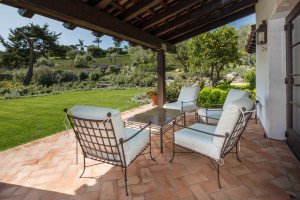 Tranquil Backyard Covered Patio