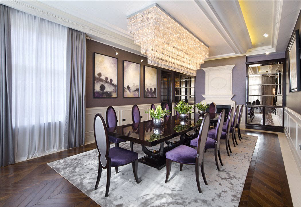 Elegant Contemporary Dining Room Decor
