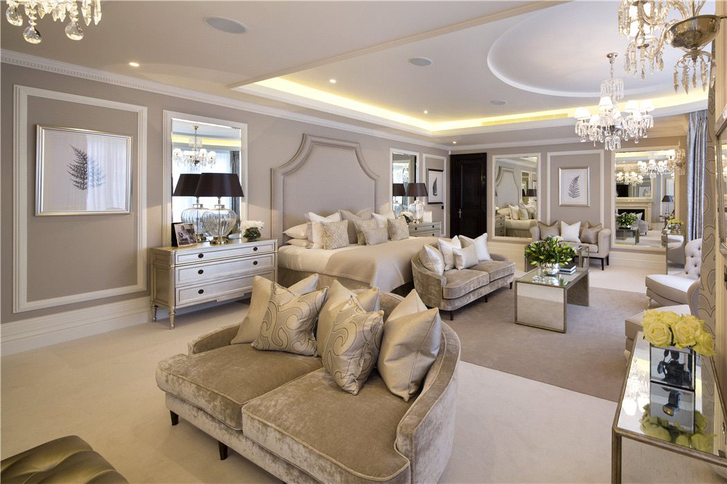 Contemporary Luxury Master Bedroom