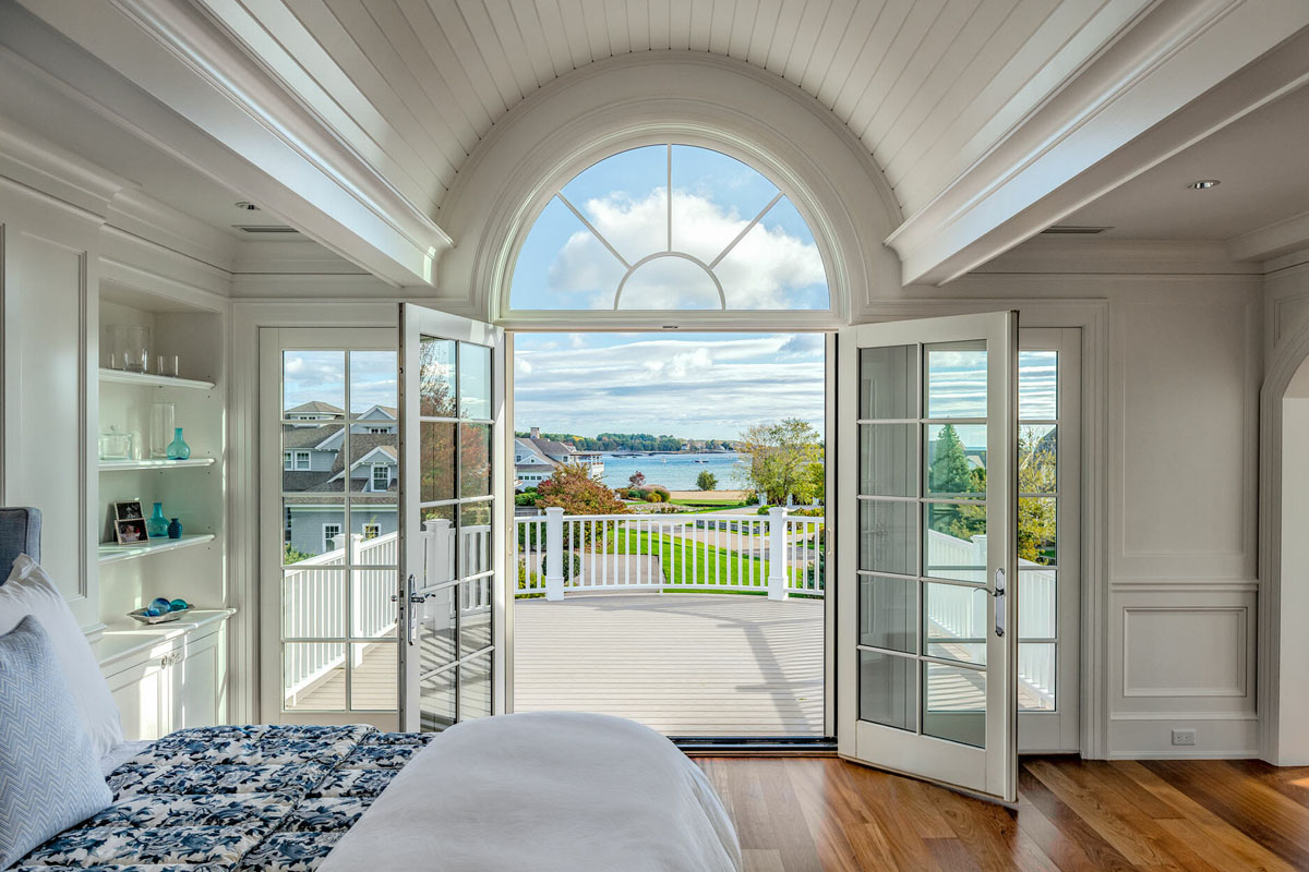 Master Bedroom Private Balcony with Water View