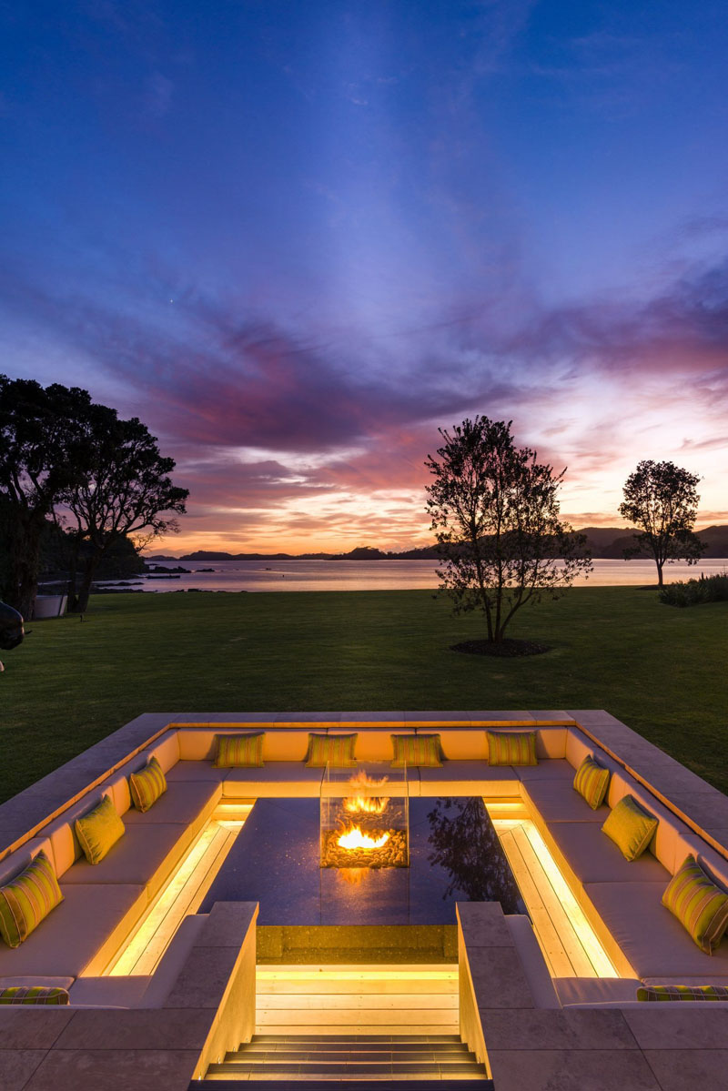 Luxury Sunken Outdoor Fire Pit