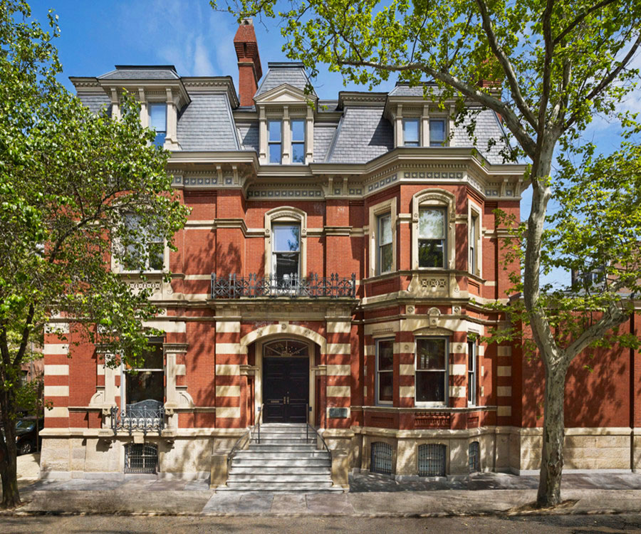 Victorian Residence with French Second Empire Exterior Architecture