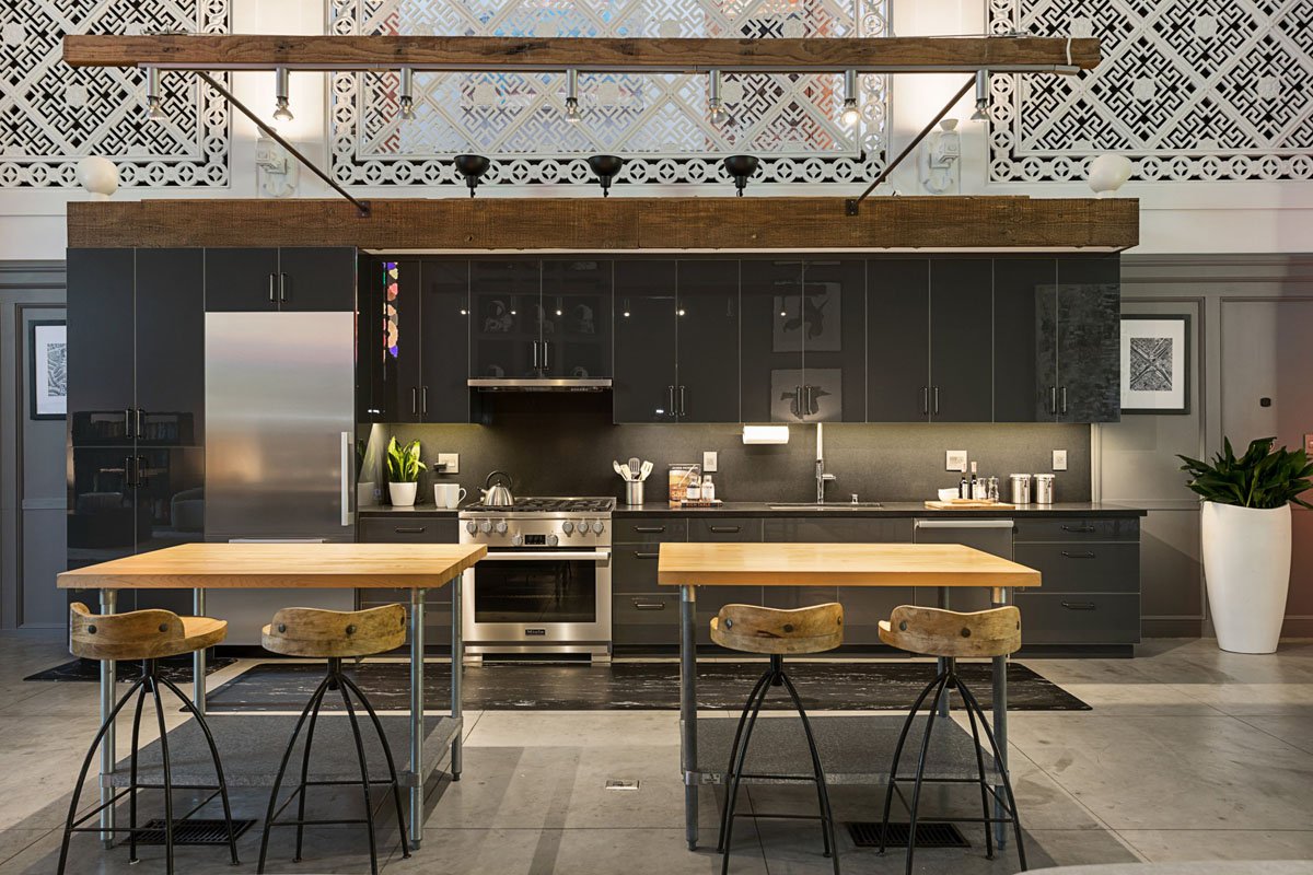 Modern Industrial Kitchen