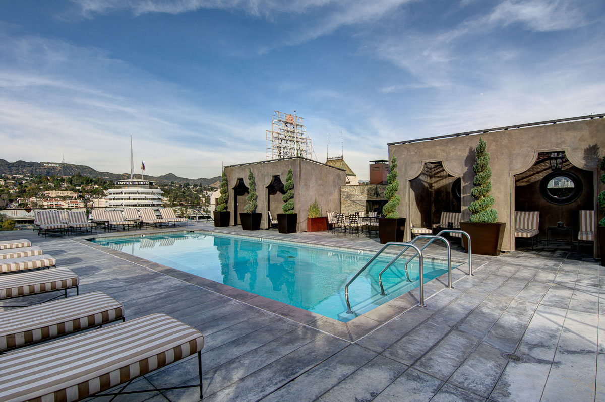 Hollywood Rooftop Swimming Pool