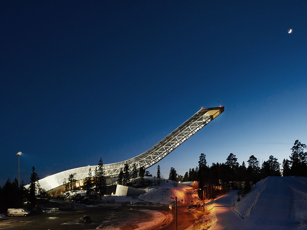 Holmenkollen Ski Jump Tower Oslo Norway