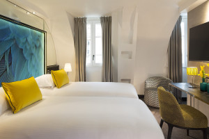Contemporary Paris Hotel Room