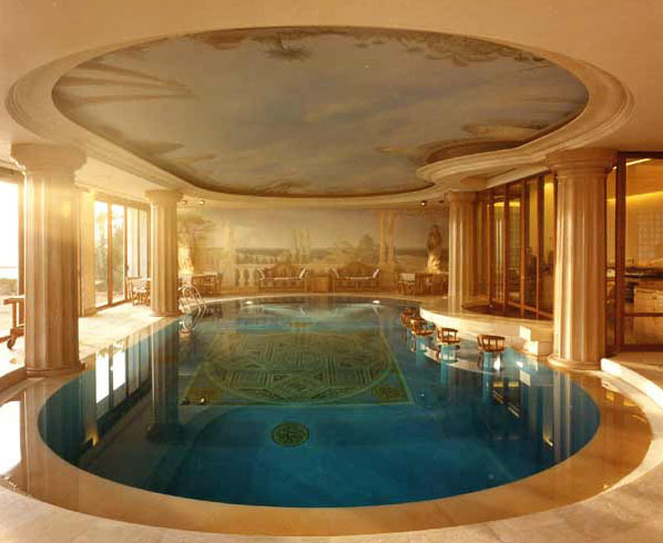 Indoor Swimming Pool Murals | iDesignArch | Interior Design