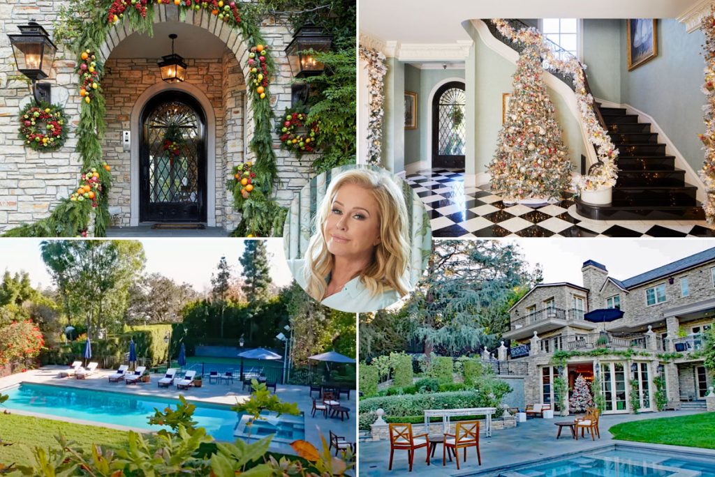 Step Inside Kathy Hilton’s Timeless Bel Air Mansion
