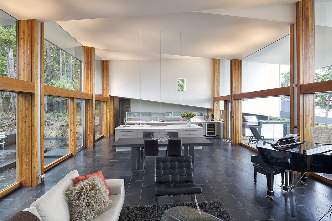 Beautiful West Coast Style Modern Home Interior