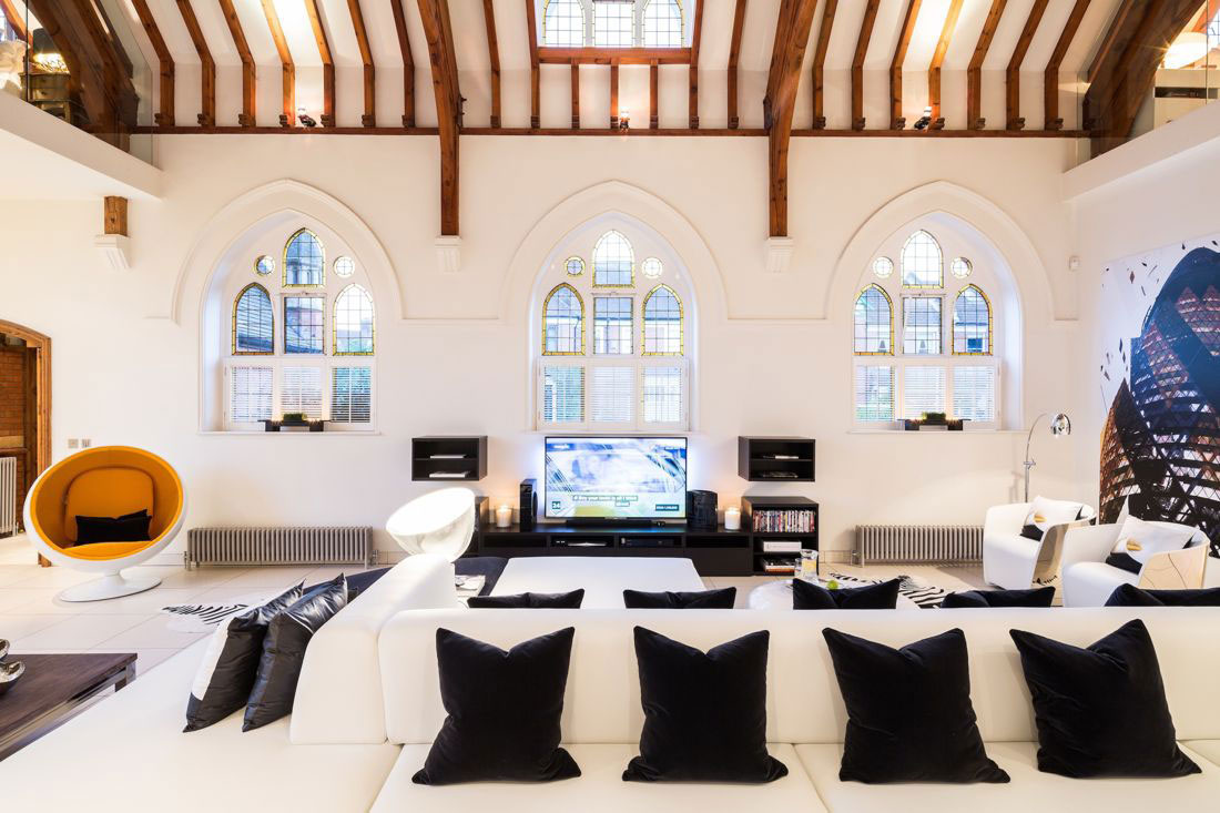 Victorian Church Conversion Luxury Home