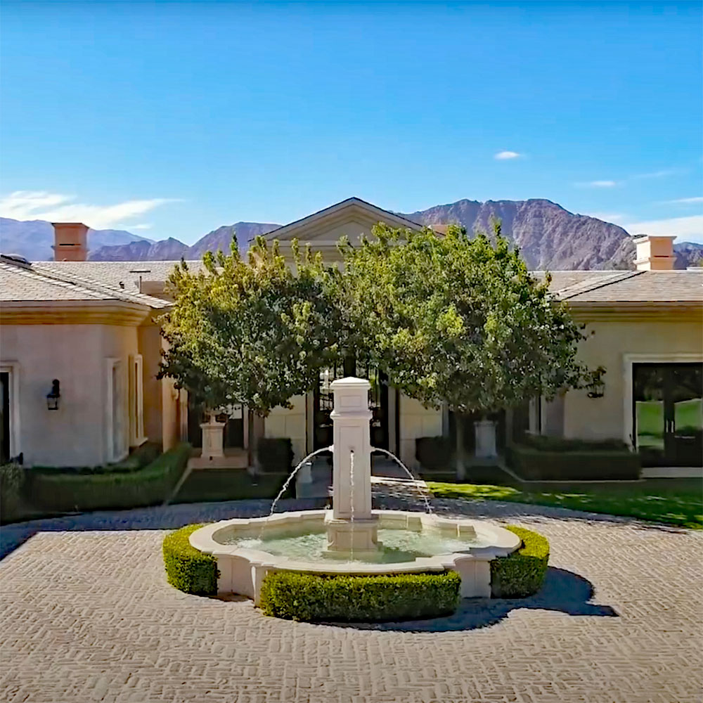 Justin Bieber's Golf Vacation Home - La Quinta, California