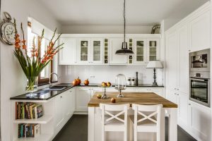 Classic Contemporary White Kitchen