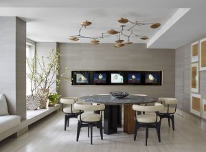 Elegant Modern Dining Room with Neutral Tones