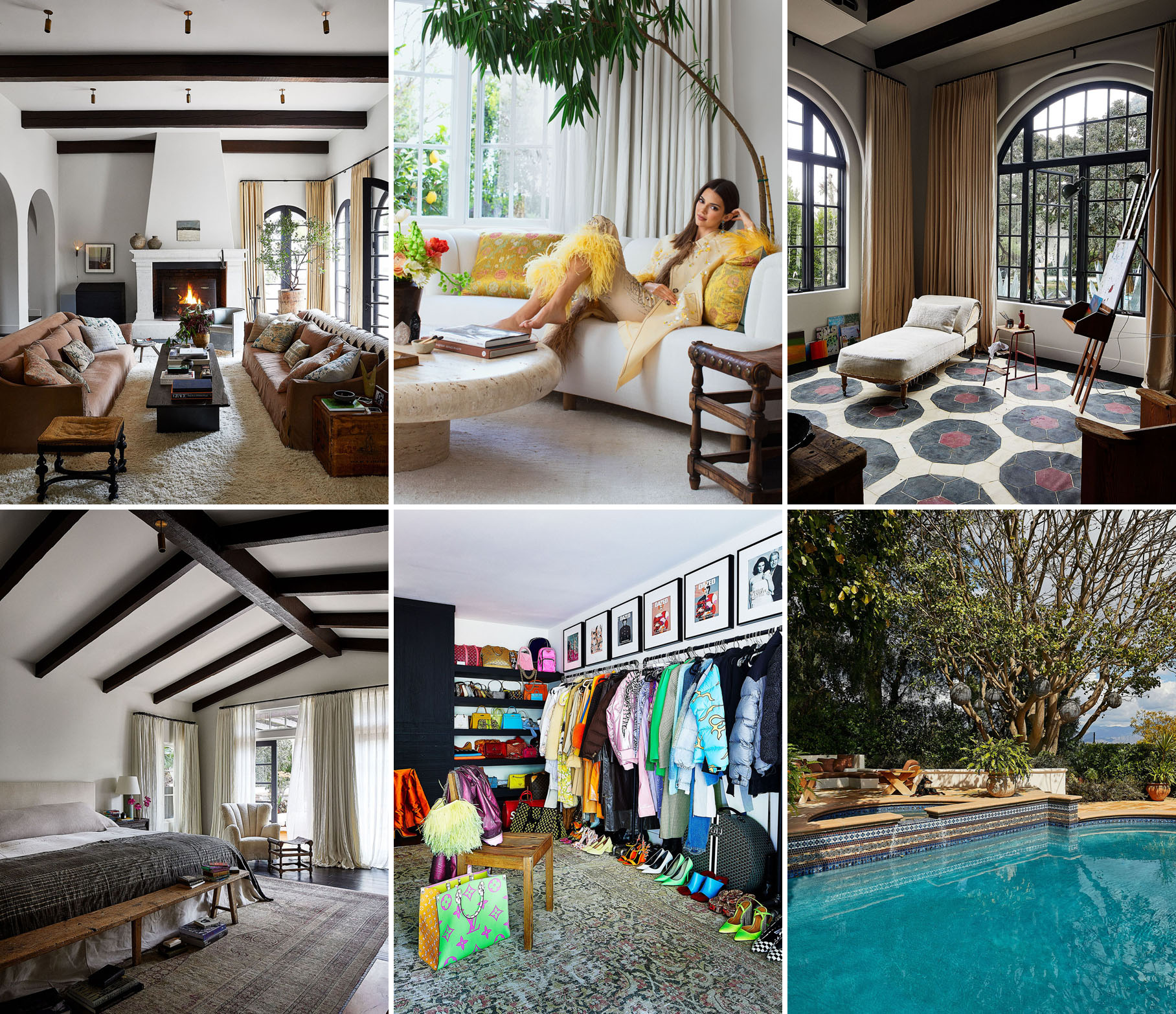 Inside Kendall Jenner’s Bohemian Dream Home