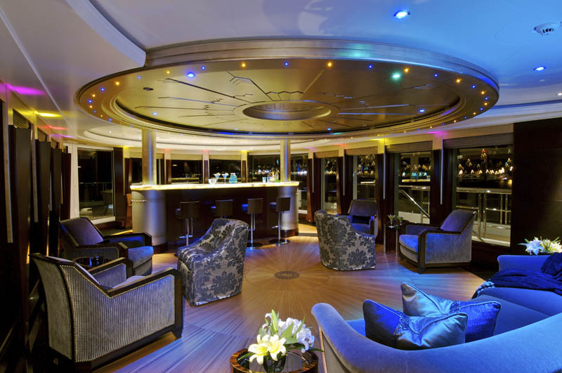 yacht kismet interior