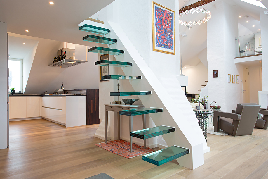 Glass Staircase