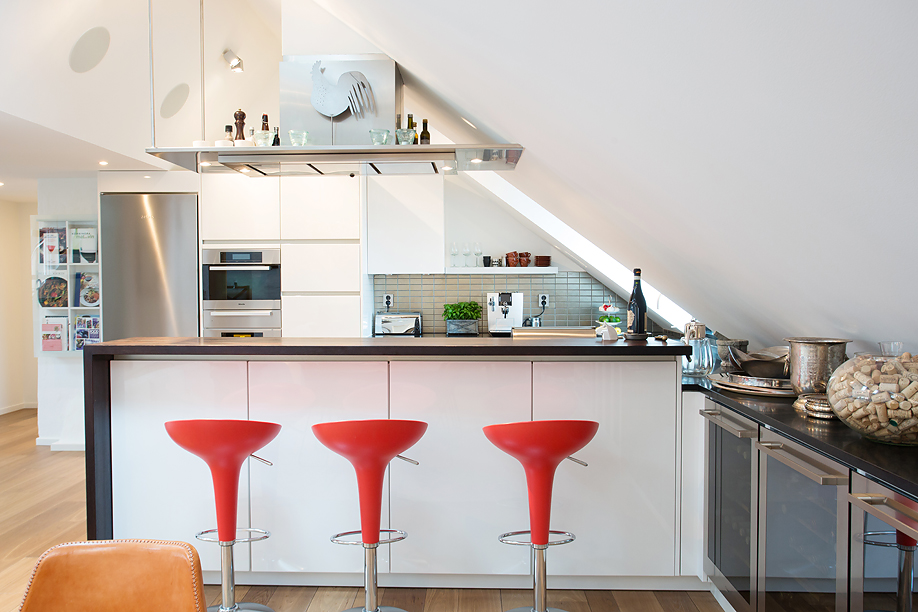 Renovated Modern Loft Kitchen