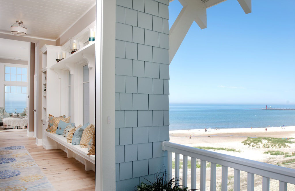 Beachfront Home with Lake View