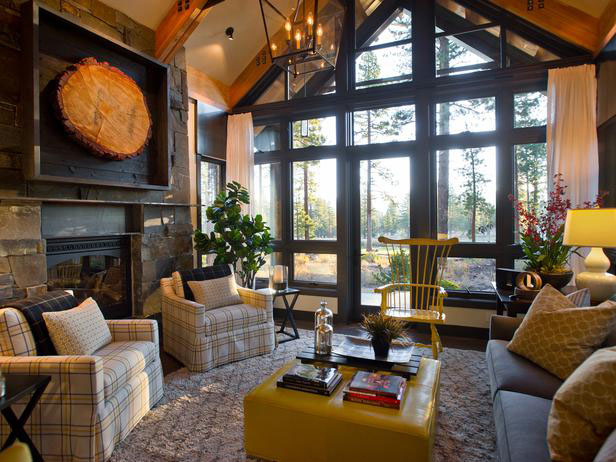 Contemporary Country Living Room