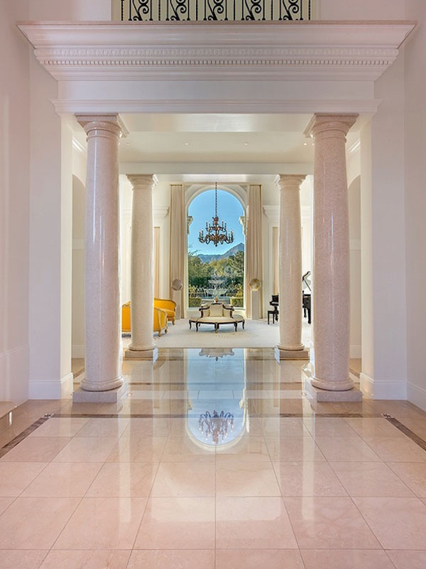 Hallway Grand Italian Marble Columns